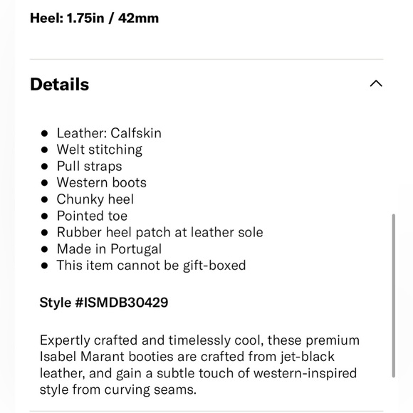 Isabel Marant Dewina Boot - Excellent Condition, Black - Picture 10 of 10